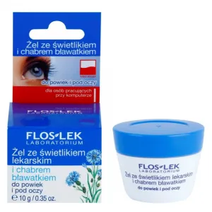 FlosLek Laboratorium Eye Care gél na očné okolie s očiankou a nevädzou 10 g