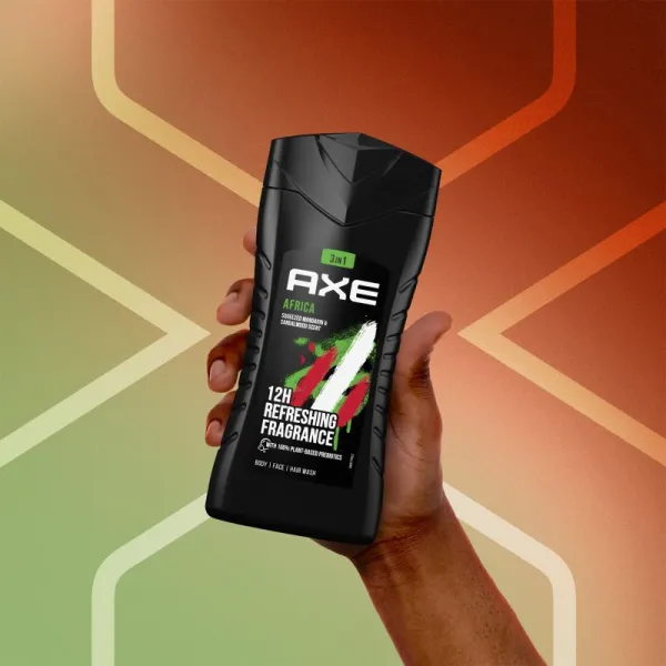 Axe Africa sprchový gél pre mužov 400 ml