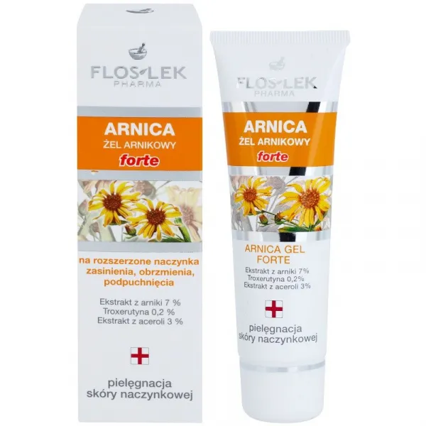 FlosLek Pharma Arnica upokojujúci gél proti opuchom a tmavým kruhom 50 ml