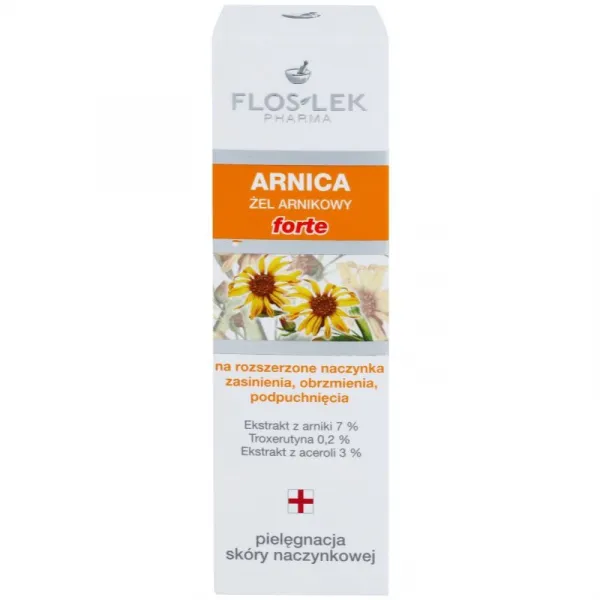 FlosLek Pharma Arnica upokojujúci gél proti opuchom a tmavým kruhom 50 ml