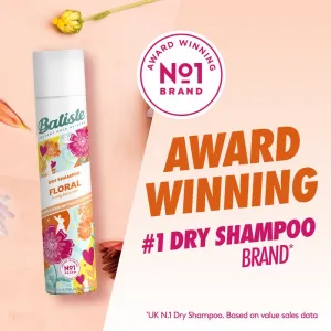 Batiste Floral Lively Blossoms suchý šampón pre všetky typy vlasov 200 ml