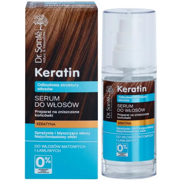 Dr. Santé Keratin regeneračné sérum na rozstrapkané končeky vlasov 50 ml