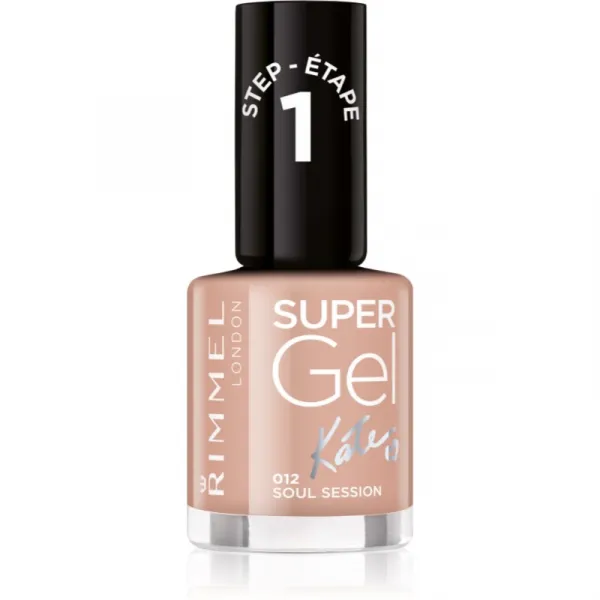 Rimmel London Super Gel By Kate Lak na nechty 12 ml 012 Soul Session