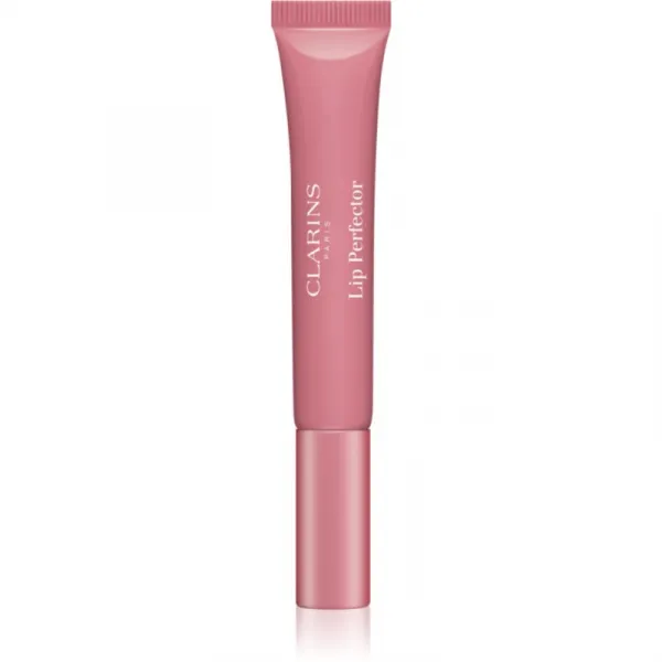 Clarins Lip Perfector Shimmer lesk na pery s hydratačným účinkom odtieň 07 Toffee Pink Shimmer 12 ml