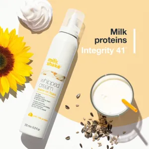 milk_shake® Leave-in Whipped Cream Foam bezoplachová starostlivosť pre všetky typy vlasov 200 ml