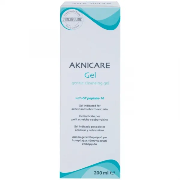 Synchroline Aknicare čistiaci gél pre aknóznu a seboroickú pleť 200 ml