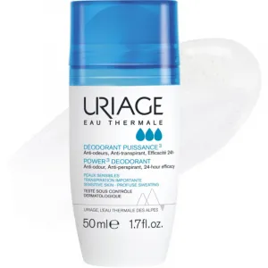Uriage Hygiène Power3 Deodorant dezodorant roll-on proti bielym a žltým škvrnám 50 ml