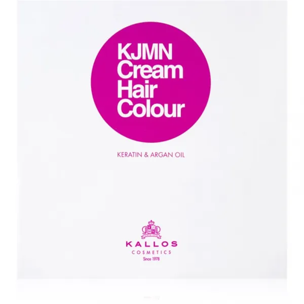 Kallos KJMN Professional Cream Hair Colour Keratin & Argan Oil farba na vlasy s keratínom a argánovým olejom odtieň 11.0 Very Light Blond Extra 100 ml