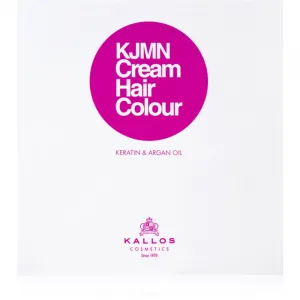 Kallos KJMN Professional Cream Hair Colour Keratin & Argan Oil farba na vlasy s keratínom a argánovým olejom odtieň 11.0 Very Light Blond Extra 100 ml