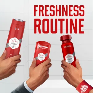 Old Spice Original Dezodorant V Spreji Pre Mužov 150ml, 48 h Sviežosť a Bez Hliníka