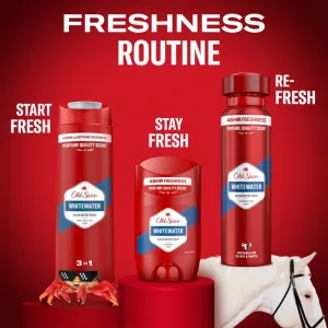 Old Spice Whitewater 3V1 Sprchový Gél A Šampón Pre Mužov 400ml 1ks
