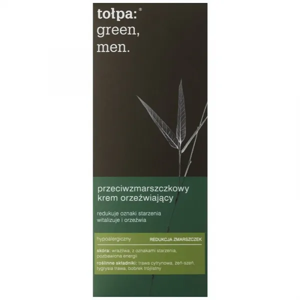 Tołpa Green Men osviežujúci krém proti vráskam 50 ml