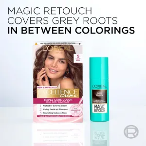 L’Oréal Paris Magic Retouch sprej pre okamžité zakrytie odrastov odtieň Brown 75 ml