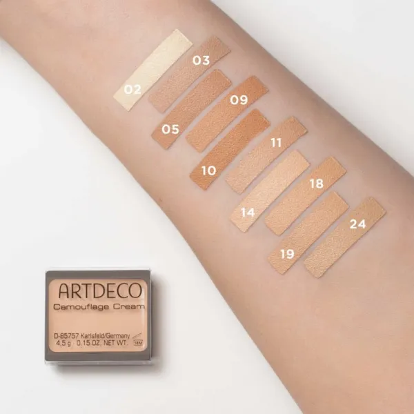 ARTDECO Camouflage vodeodolný krycí krém na vloženie do paletky odtieň 492.3 Iced Coffee 4.5 g