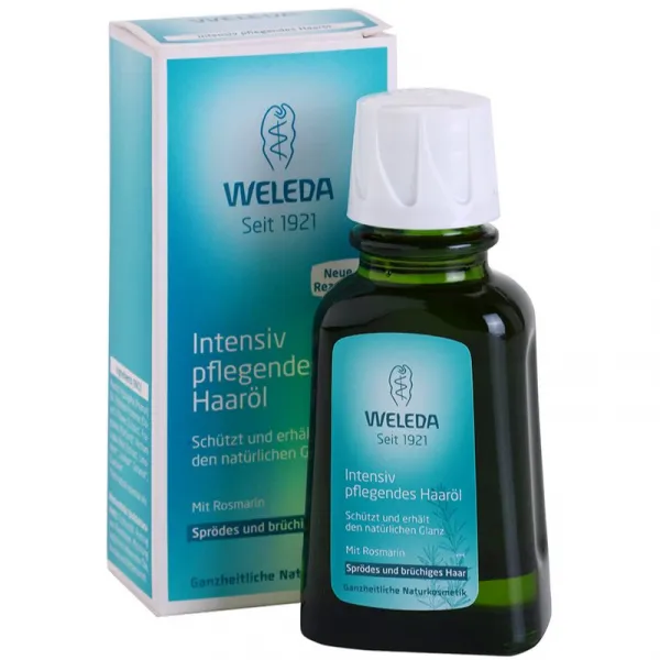 Weleda Rozmarín olej na vlasy pre posilnenie vlasov 50 ml