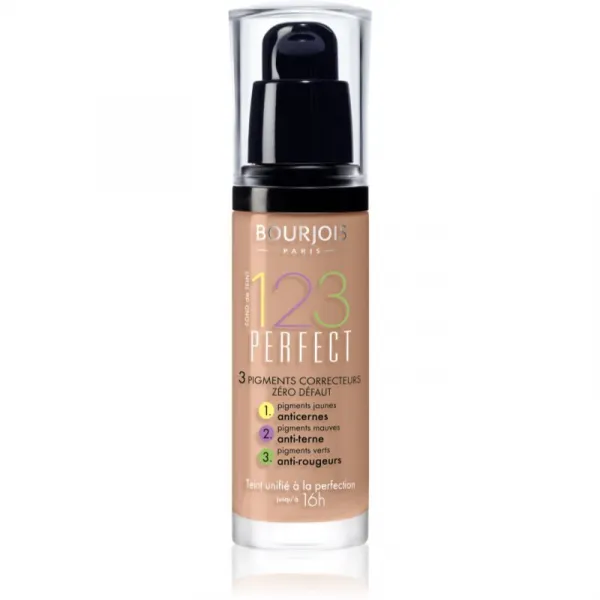 Bourjois 123 Perfect tekutý make-up pre perfektný vzhľad odtieň 57 Hale Clair SPF 10 30 ml