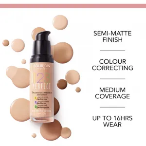 Bourjois 123 Perfect tekutý make-up pre perfektný vzhľad odtieň 57 Hale Clair SPF 10 30 ml