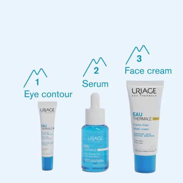 Uriage Eau Thermale Water Cream SPF 20 ľahký hydratačný krém SPF 20 40 ml