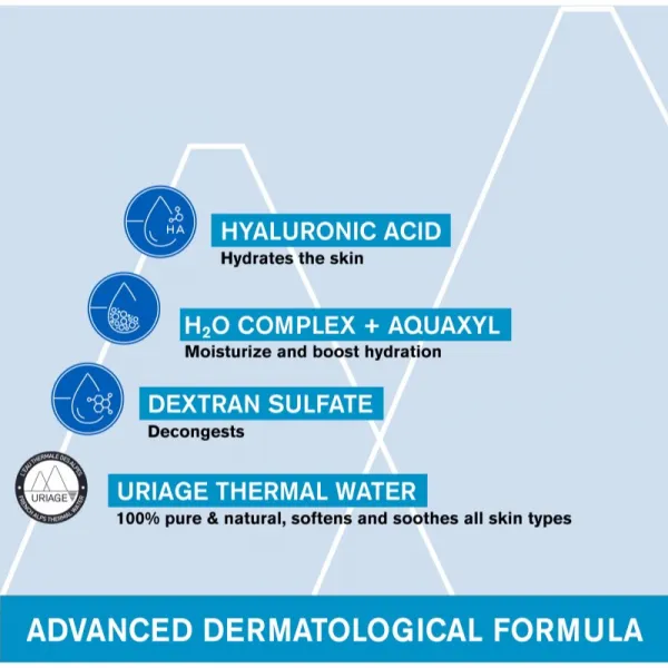 Uriage Eau Thermale Water Eye Contour Cream aktívny hydratačný krém na očné okolie 15 ml