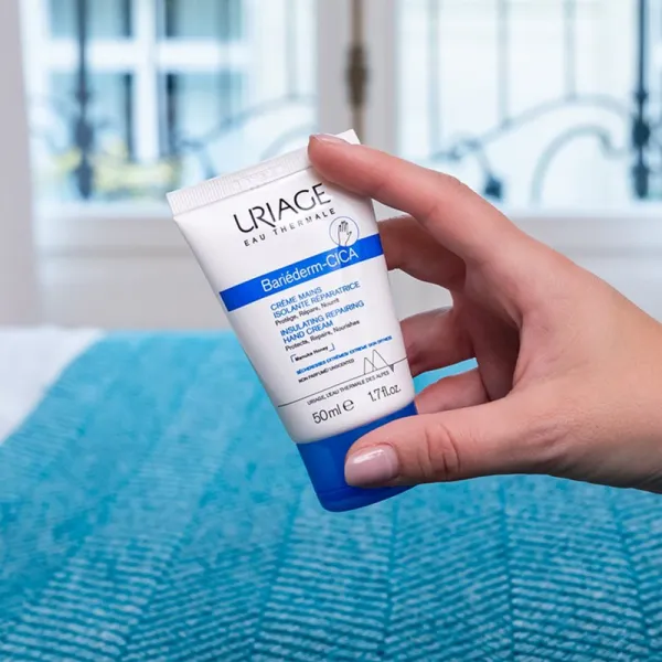 Uriage Bariéderm Cica Insulating Repairing Hand Cream ochranný a reparatívny krém na ruky 50 ml