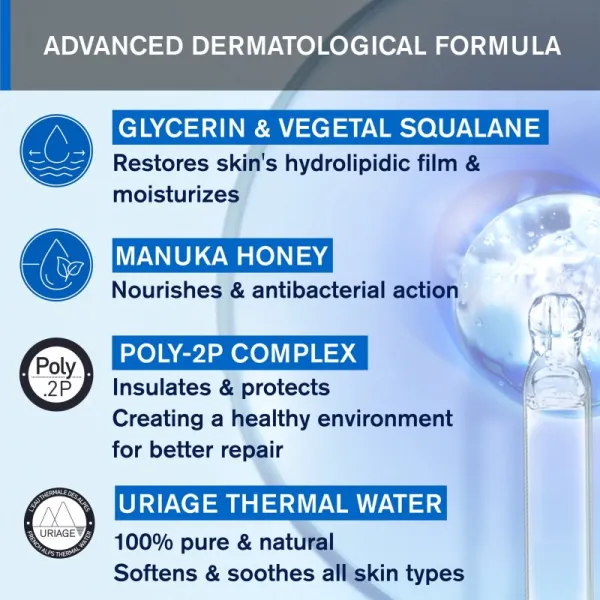 Uriage Bariéderm Cica Insulating Repairing Hand Cream ochranný a reparatívny krém na ruky 50 ml