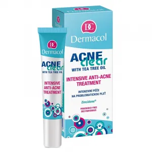 Dermacol Acne Clear intenzívna starostlivosť pre problematickú pleť bez parfumácie 15 ml