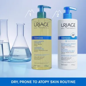 Uriage Xémose Anti-Itch Soothing Oil Balm upokojujúci balzam pre veľmi suchú pokožku 500 ml