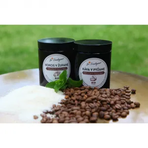 Dr. Feelgood Organic Coconut in a Bathrobe cukrový peeling s kokosovým olejom 120 ml