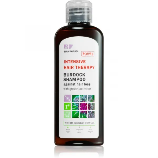 Lopúchový šampón na vlasy proti vypadávaniu - 200 ml - Elfa Pharm
