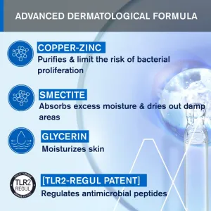 Uriage Bariéderm Cica Drying Repairing Spray vysušujúci reparatívny sprej s obsahom medi a zinku 100 ml
