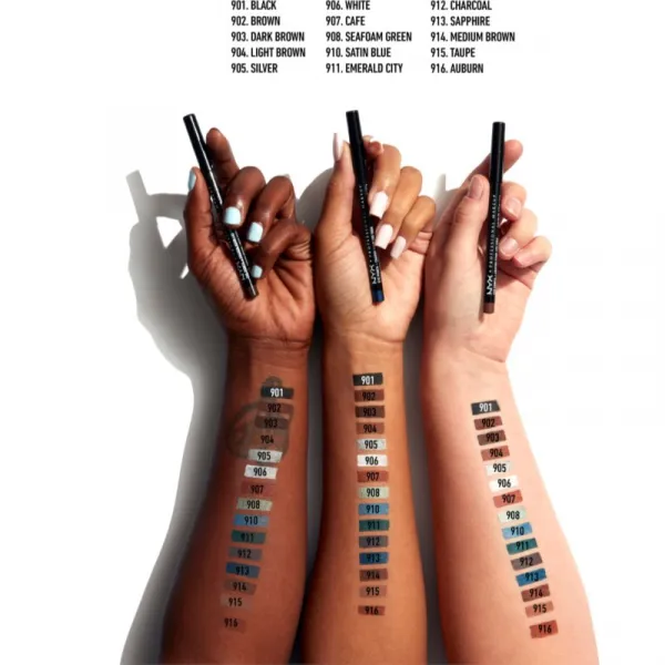 NYX Professional Makeup Eye and Eyebrow Pencil precízna ceruzka na oči odtieň 915 Taupe 1.2 g