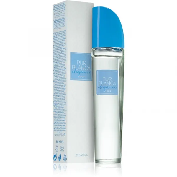 Avon Pur Blanca Elegance toaletná voda pre ženy 50 ml