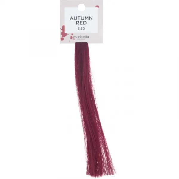 Maria Nila Colour Refresh Autumn Red jemná vyživujúca maska bez permanentných farebných pigmentov výdrž 4 – 10 umytí 6.60 100 ml
