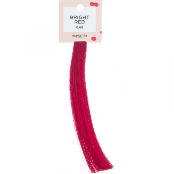 Maria Nila Colour Refresh Bright Red jemná vyživujúca maska bez permanentných farebných pigmentov výdrž 4 – 10 umytí 0.66 100 ml