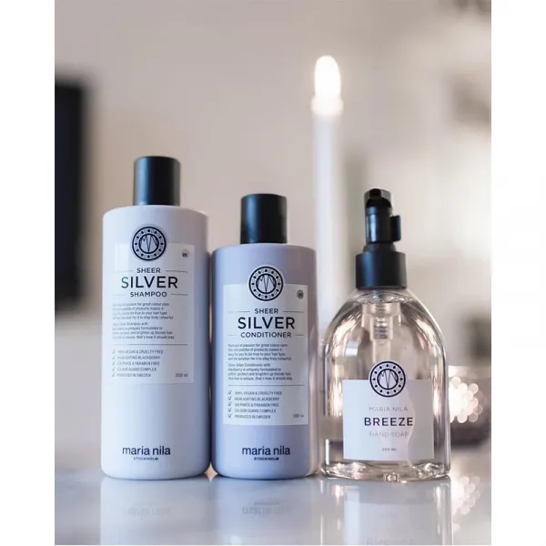 Maria Nila Sheer Silver Shampoo šampón neutralizujúci žlté tóny 100 ml