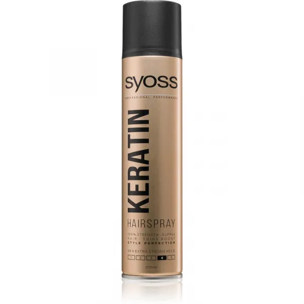 Syoss Keratin lak na vlasy s extra silnou fixáciou 300 ml