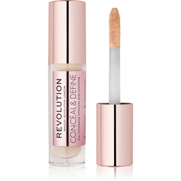 Revolution Conceal & Define tekutý korektor odtieň C2 4 g
