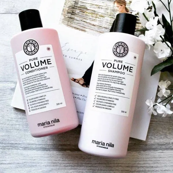 Maria Nila Pure Volume šampón pre objem jemných vlasov bez sulfátov 100 ml