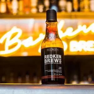 Redken Brews 3 v 1 šampón, kondicionér a sprchový gél 300 ml
