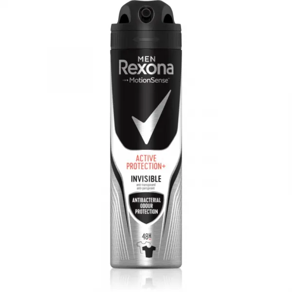 Rexona Active Protection+ Antiperspirant antiperspirant v spreji pre mužov Invisible 150 ml