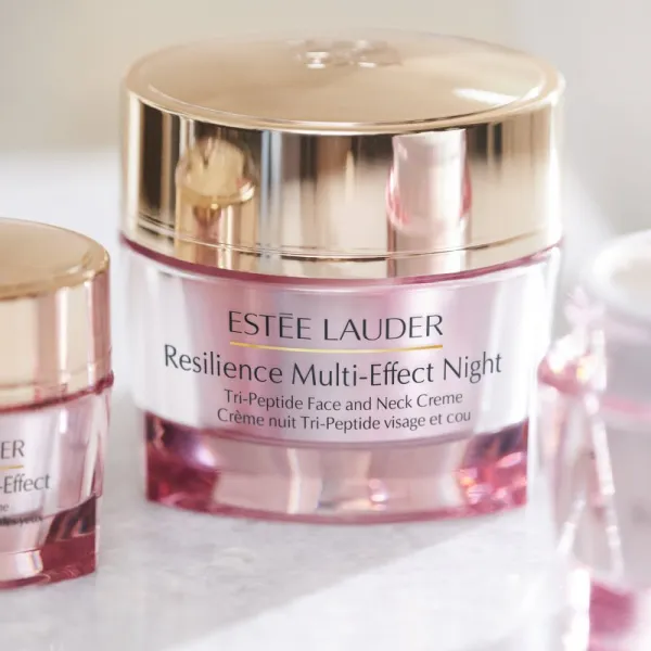 Estée Lauder Resilience Multi-Effect Night Tri-Peptide Face and Neck Creme nočný liftingový vypínací krém na tvár a krk 50 ml
