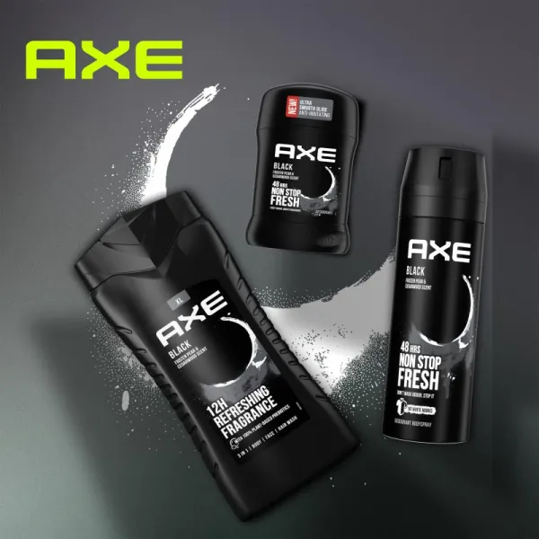 Axe Black sprchový gél pre mužov 400 ml