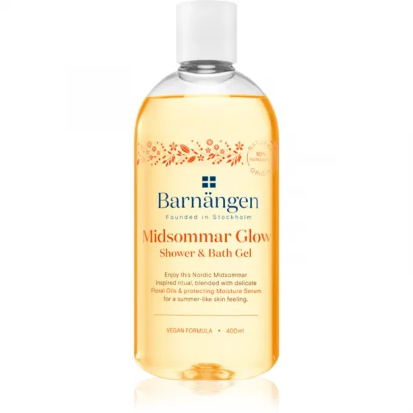 Barnängen Midsommar Glow sprchový a kúpeľový gél 400 ml