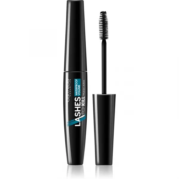Catrice Lashes to Kill vodeodolná riasenka pre objem a natočenie rias odtieň 010 Black 10 ml