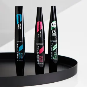 Catrice Lashes to Kill vodeodolná riasenka pre objem a natočenie rias odtieň 010 Black 10 ml