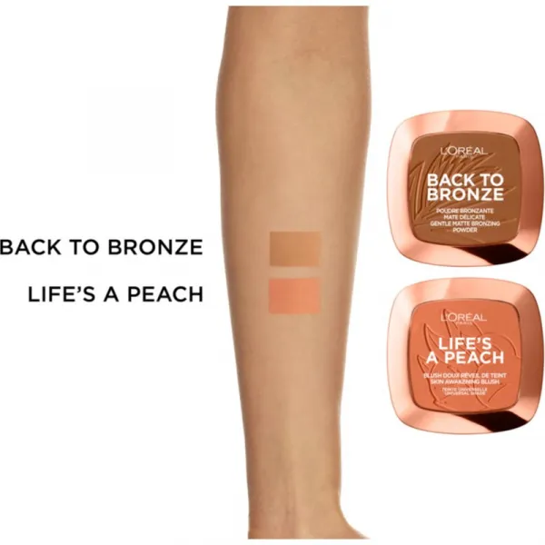L’Oréal Paris Wake Up & Glow Back to Bronze bronzer odtieň 03 9 g