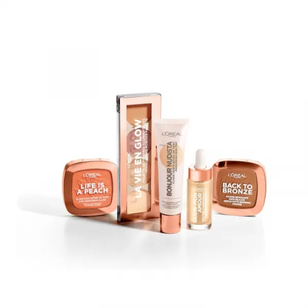 L’Oréal Paris Wake Up & Glow Back to Bronze bronzer odtieň 03 9 g