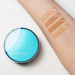 ARTDECO Sun Protection Powder Foundation púdrový make-up SPF 50 odtieň 90 Light Sand 9.5 g