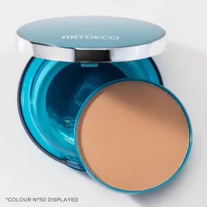 ARTDECO Sun Protection Powder Foundation púdrový make-up SPF 50 odtieň 90 Light Sand 9.5 g