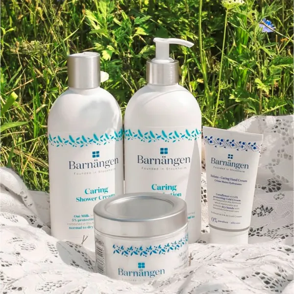 Barnängen Caring telové mlieko pre normálnu a suchú pokožku 400 ml